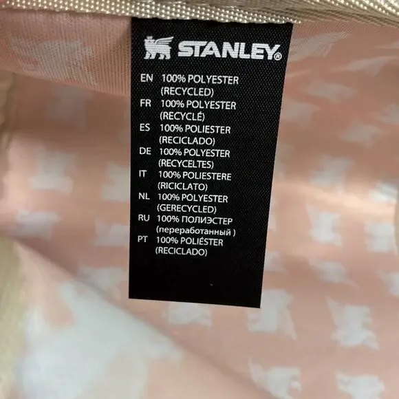 STANLEY The All Day 40 oz Quencher Carry-All Rose Quartz - AKA Pink No Cup Chrty - Picture 9 of 15